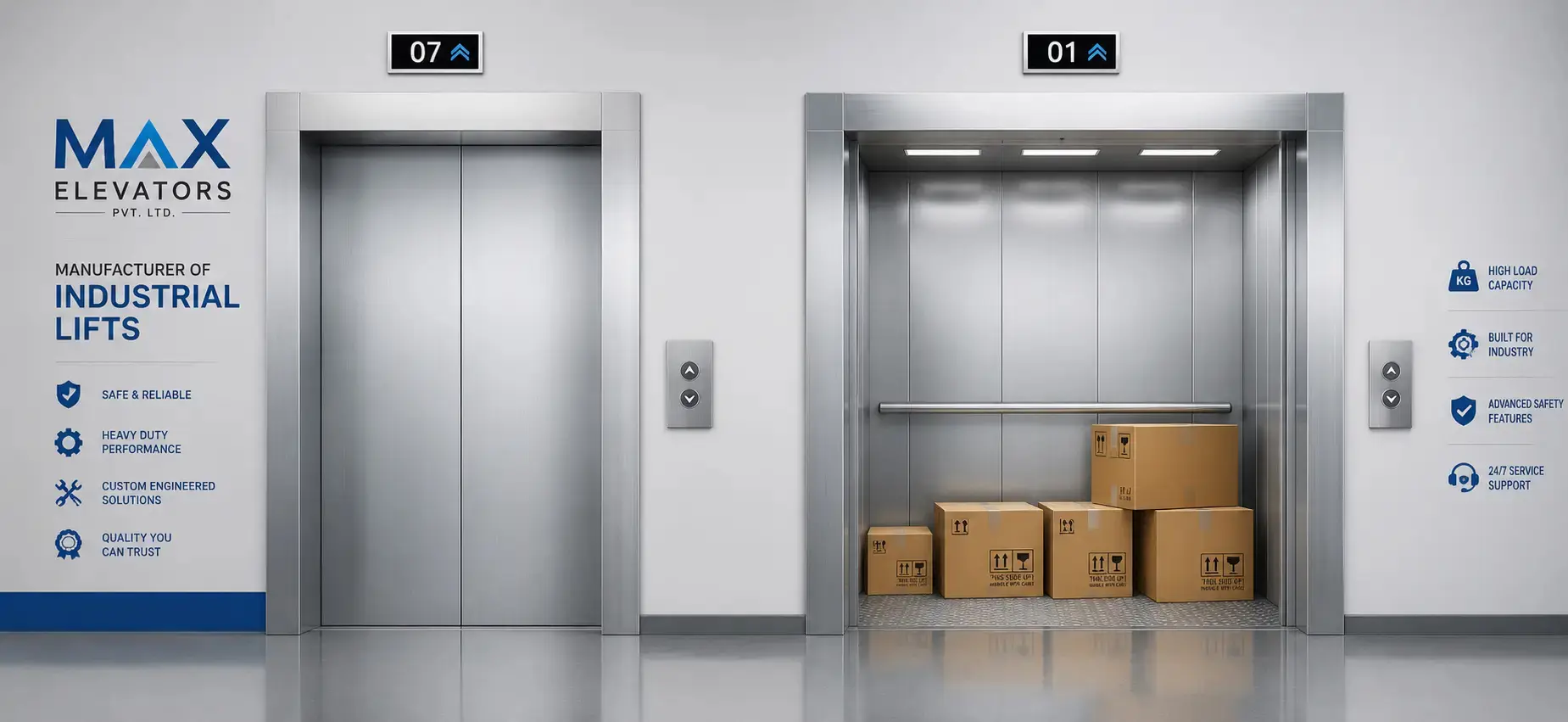 Goods Lift Banner
